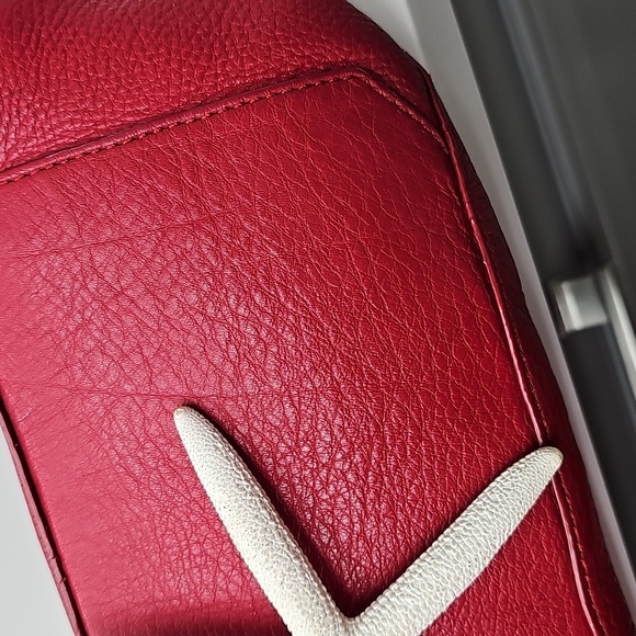 Tory Burch Marion Pebbled Leather Flap Sadle Shoulder Bag - Picture 16 of 16